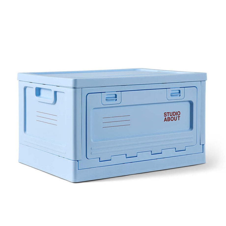 Boks, stor - lyseblå